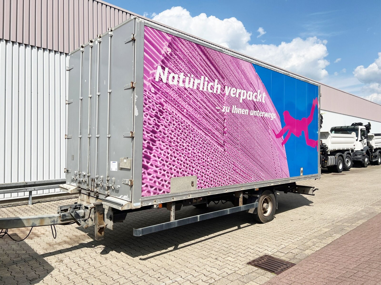 Ackermann Z-LA-F 6.5/5.2 E Ackermann, Z-LA-F 6.5/5.2 E, durchladbar, 42 cbm - Прицеп-фургон: фото 1