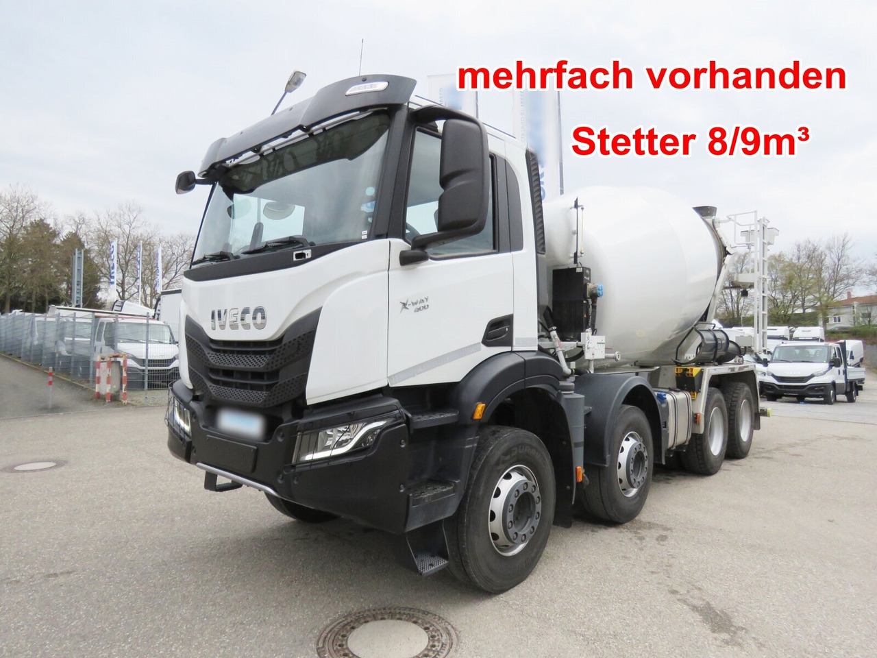 Andere X-Way AD360X40BZ 8x4 X-Way AD360X40BZ 8x4, Stetter 8/9m³ - Автобетоносмеситель: фото 1 Andere X-Way AD360X40BZ 8x4 X-Way AD360X40BZ 8x4, Stetter 8/9m³ - Автобетоносмеситель: фото 1