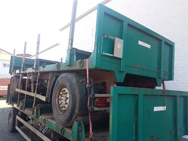 Anhänger Plateau Anhänger Pritsche  Plateau, Rungen, 3x vorh. ! - Прицеп бортовой/ Платформа: фото 1