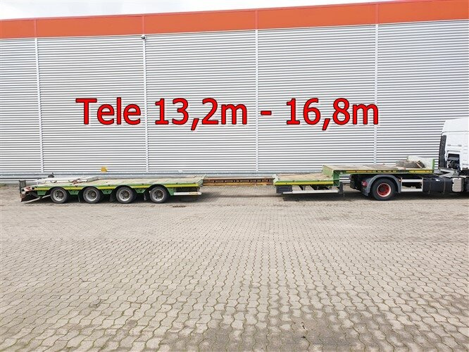 Faymonville STN-4AX STN-4AX, Ausziehbar auf 16,8m, 2x Lenkachse - Низкорамный полуприцеп: фото 1