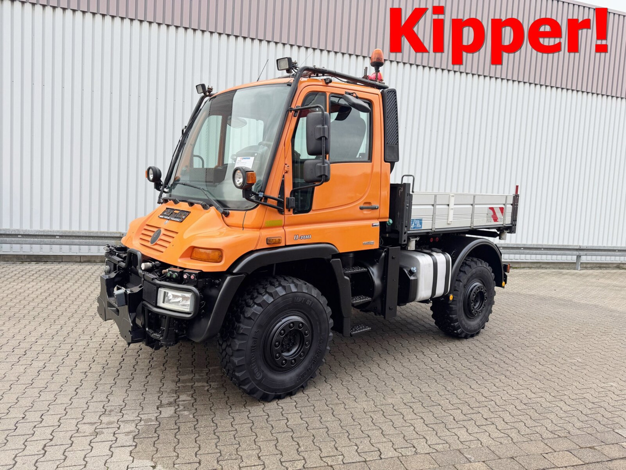 Unimog U 400 405/12 4x4 U 400 405/12 4x4, Kipper, Kommunalhydraulik, VarioPilot, Zapfwelle - Фургон: фото 1 Unimog U 400 405/12 4x4 U 400 405/12 4x4, Kipper, Kommunalhydraulik, VarioPilot, Zapfwelle - Фургон: фото 1