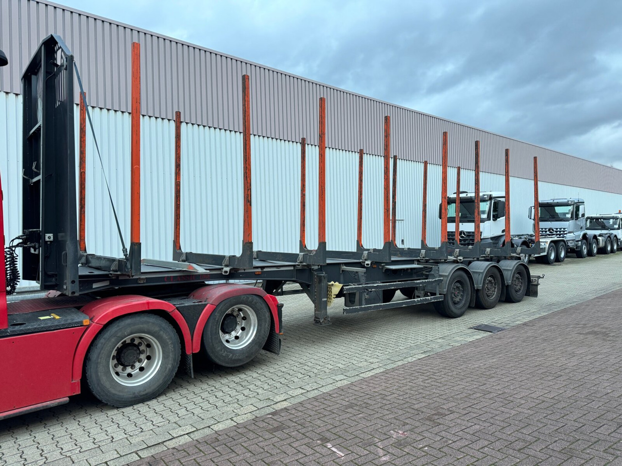 GSODAM GSTB3SL Holzauflieger GSODAM GSTB3SL Holzauflieger, Liftachse - Полуприцеп лесовоз: фото 1 GSODAM GSTB3SL Holzauflieger GSODAM GSTB3SL Holzauflieger, Liftachse - Полуприцеп лесовоз: фото 1