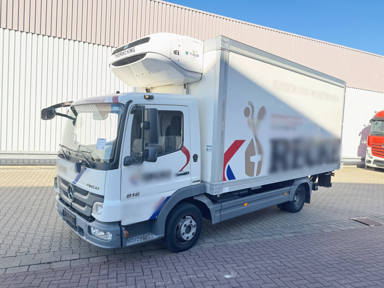 Mercedes-Benz Atego 816 L 4x2 Atego 816 L 4x2, Kühlkoffer, ThermoKing, Trennwand, LBW MBB - Грузовик: фото 1