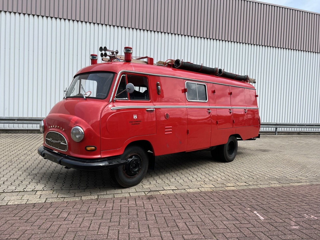 Пожарная машина Hanomag LF8 Markant L Diesel - Oldtimer Feuerwehrfahrzeug LF8 Markant L Diesel - Oldtimer Feuerwehrfahrzeug: фото 1