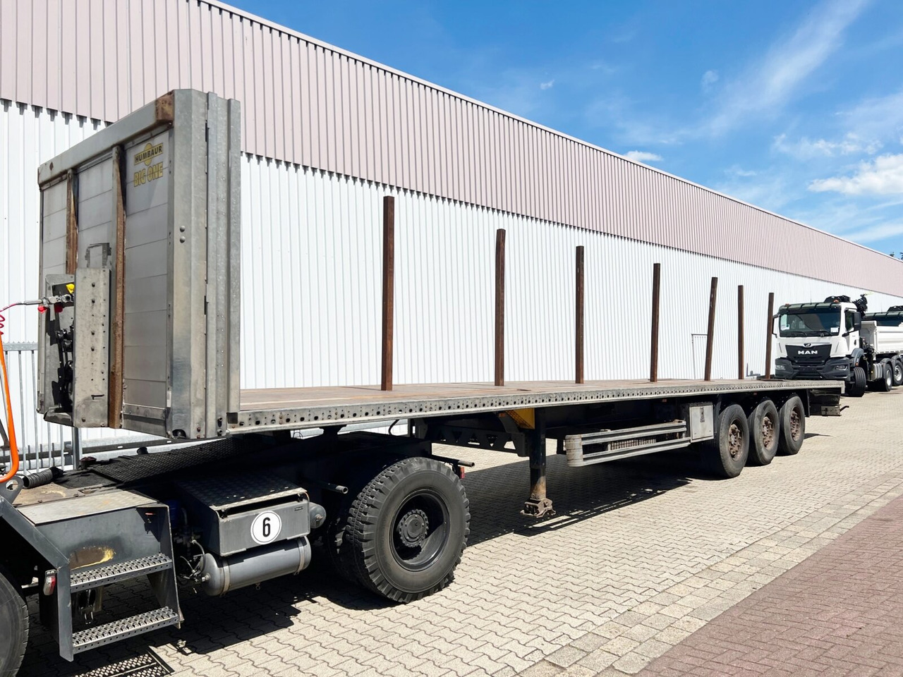 Humbaur HSA 2006 HSA 2006, Verzinkt - Полуприцеп бортовой/ Платформа: фото 1 Humbaur HSA 2006 HSA 2006, Verzinkt - Полуприцеп бортовой/ Платформа: фото 1