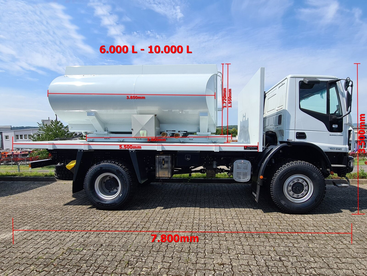 Iveco EuroCargo ML150E24 WS 4x4 EuroCargo ML150E24 WS 4x4, Euro3 - Грузовик-цистерна: фото 1