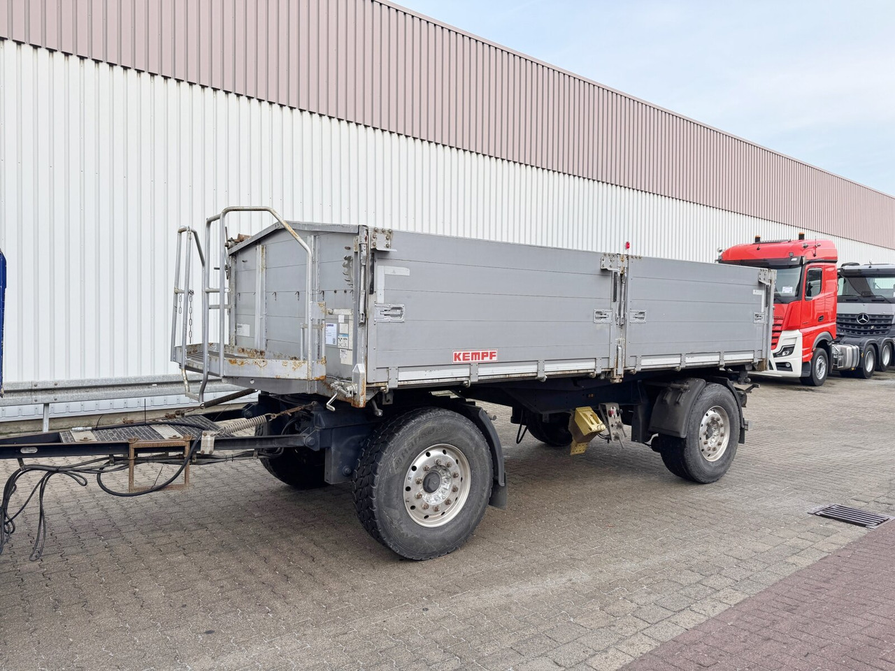 Kempf HKD 18 HKD 18, Alu-Bordwände ca. 13m³ - Самосвальный прицеп: фото 1