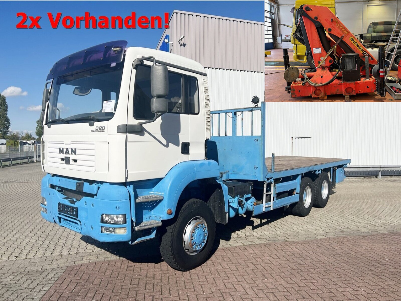 MAN TGA 26.310 6X6 BB TGA 26.310 6X6 BB, Kran PALFINGER PK 23002 C, Funk - Автоманипулятор: фото 1 MAN TGA 26.310 6X6 BB TGA 26.310 6X6 BB, Kran PALFINGER PK 23002 C, Funk - Автоманипулятор: фото 1