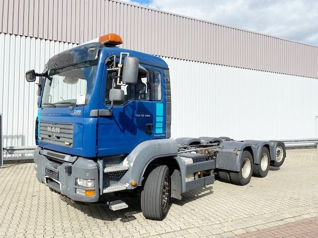 MAN TGA 35.480 8x4-4 BL TGA 35.480 8x4-4 BL, Lift-/Lenkachse - Грузовик-шасси: фото 1 MAN TGA 35.480 8x4-4 BL TGA 35.480 8x4-4 BL, Lift-/Lenkachse - Грузовик-шасси: фото 1