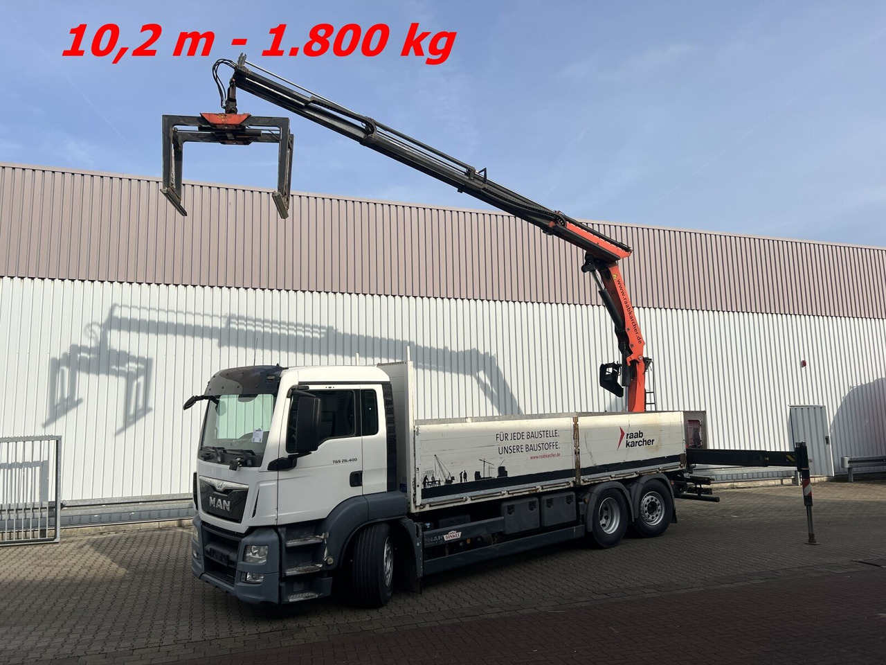 MAN TGS 26.400 6x2-4 LL TGS 26.400 6x2-4 LL, Navi, Lenk-/Liftachse, Heckkran Palfinger PK20001-K B, Funk - Автоманипулятор: фото 1 MAN TGS 26.400 6x2-4 LL TGS 26.400 6x2-4 LL, Navi, Lenk-/Liftachse, Heckkran Palfinger PK20001-K B, Funk - Автоманипулятор: фото 1