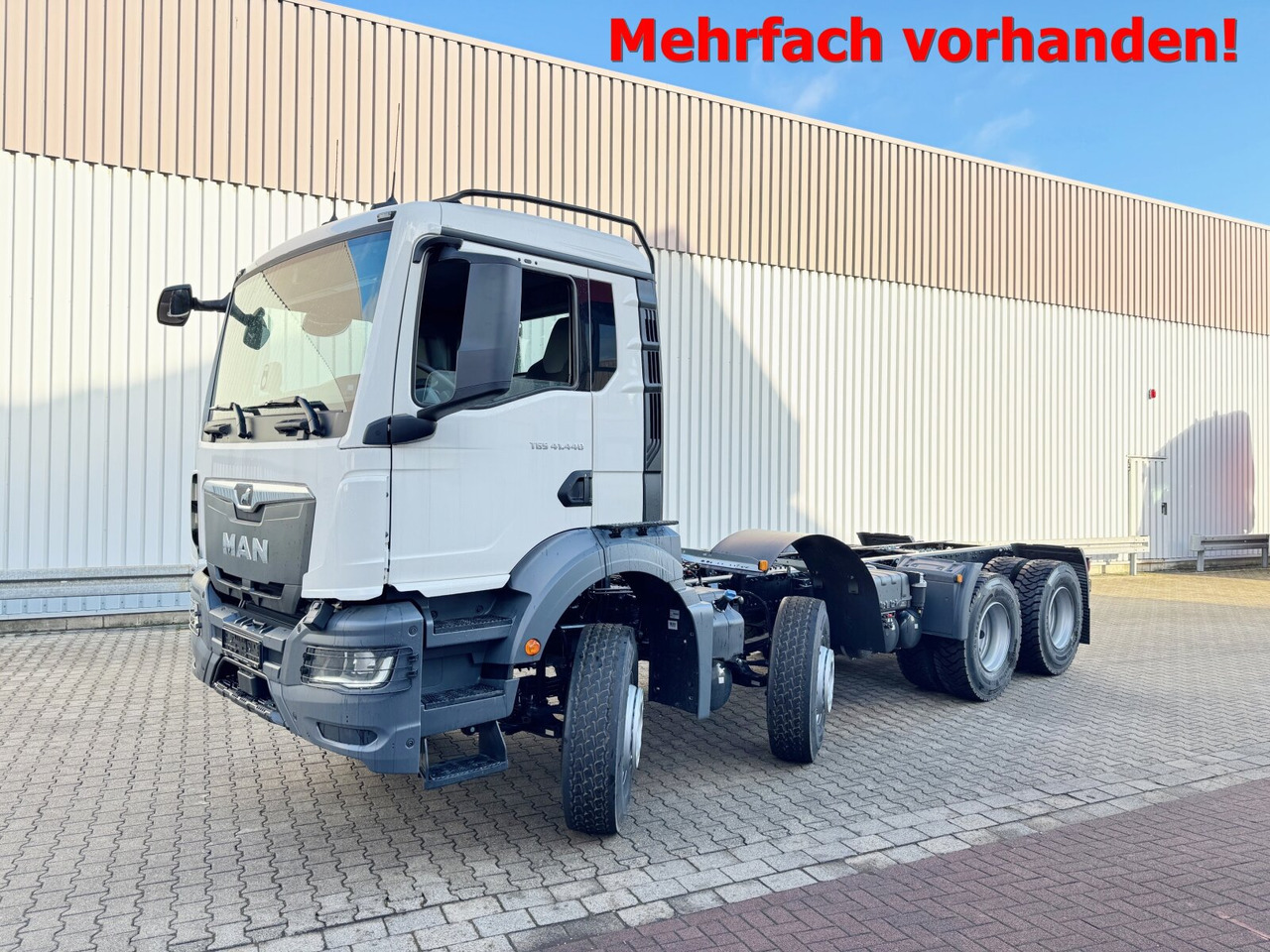 MAN TGS 41.440 8x4 BB TGS 41.440 8x4 BB, mehrfach vorhanden! - Грузовик-шасси: фото 1 MAN TGS 41.440 8x4 BB TGS 41.440 8x4 BB, mehrfach vorhanden! - Грузовик-шасси: фото 1