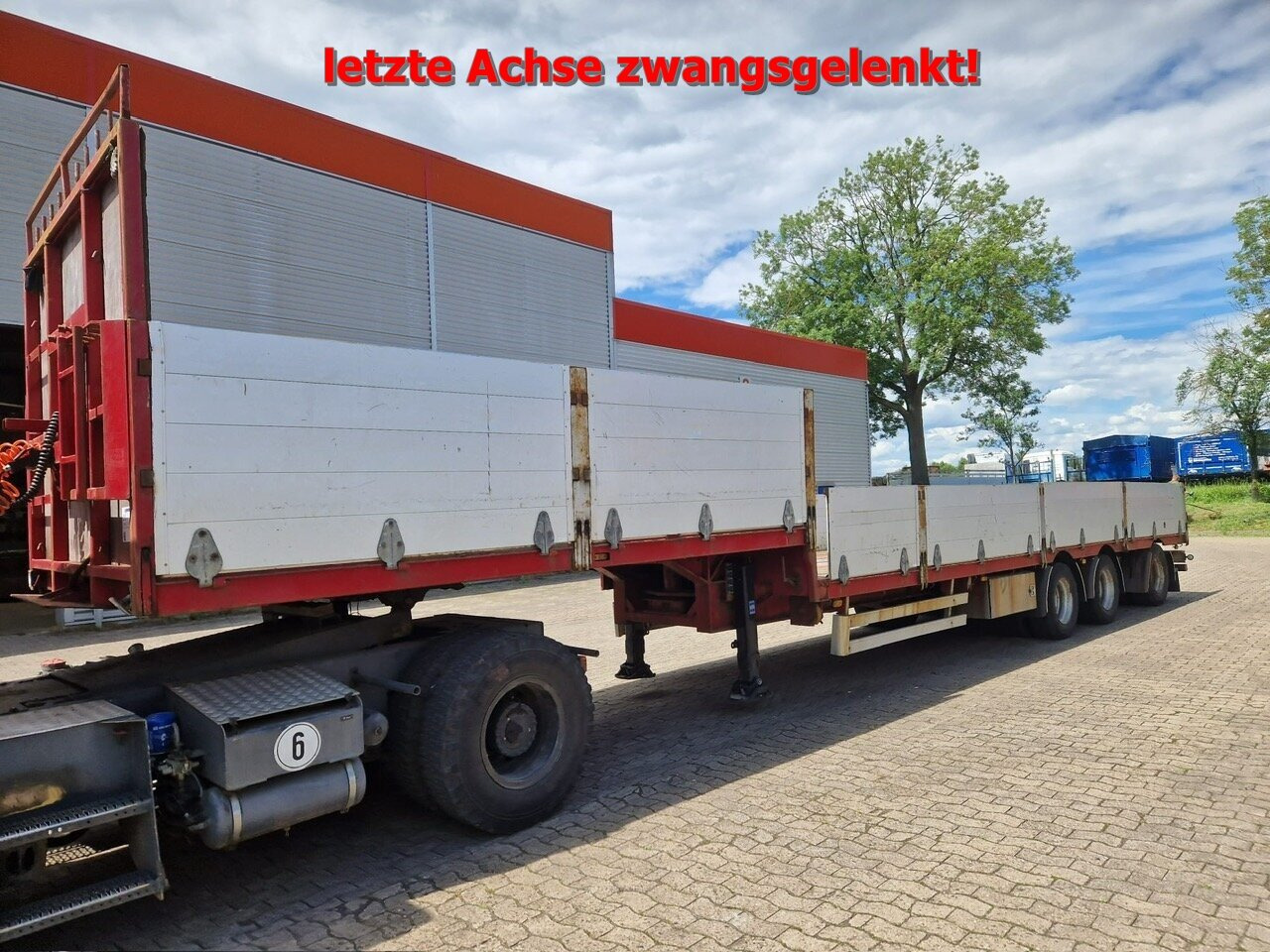 MED TRIDEX JTS MED TRIDEX JTS, Lenkachse - Полуприцеп бортовой/ Платформа: фото 1 MED TRIDEX JTS MED TRIDEX JTS, Lenkachse - Полуприцеп бортовой/ Платформа: фото 1