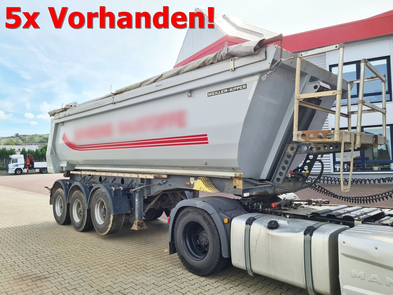 Meiller MHPS 12/27 MHPS 12/27, Stahlmulde ca. 26m³, Liftachse - Самосвальный полуприцеп: фото 1 Meiller MHPS 12/27 MHPS 12/27, Stahlmulde ca. 26m³, Liftachse - Самосвальный полуприцеп: фото 1