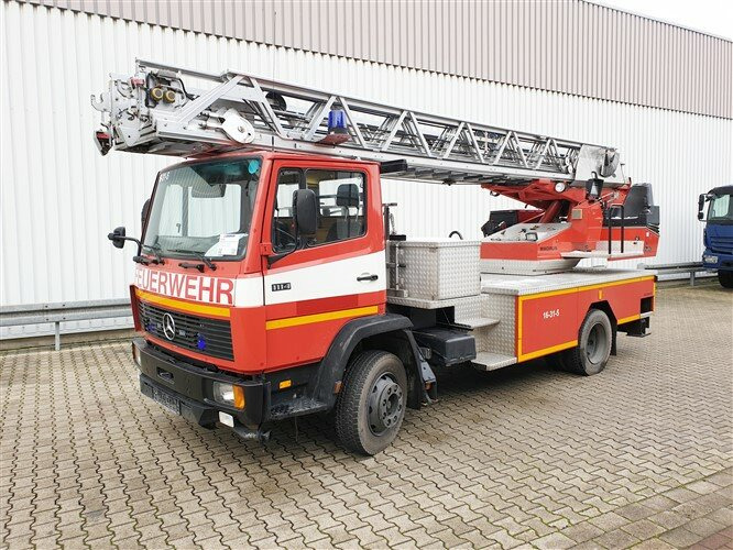 Mercedes-Benz 1114 4x2 DLK 18-12 CC Drehleiter 1114 4x2 DLK 18-12 CC Drehleiter, 24 Meter - Пожарная машина: фото 1 Mercedes-Benz 1114 4x2 DLK 18-12 CC Drehleiter 1114 4x2 DLK 18-12 CC Drehleiter, 24 Meter - Пожарная машина: фото 1