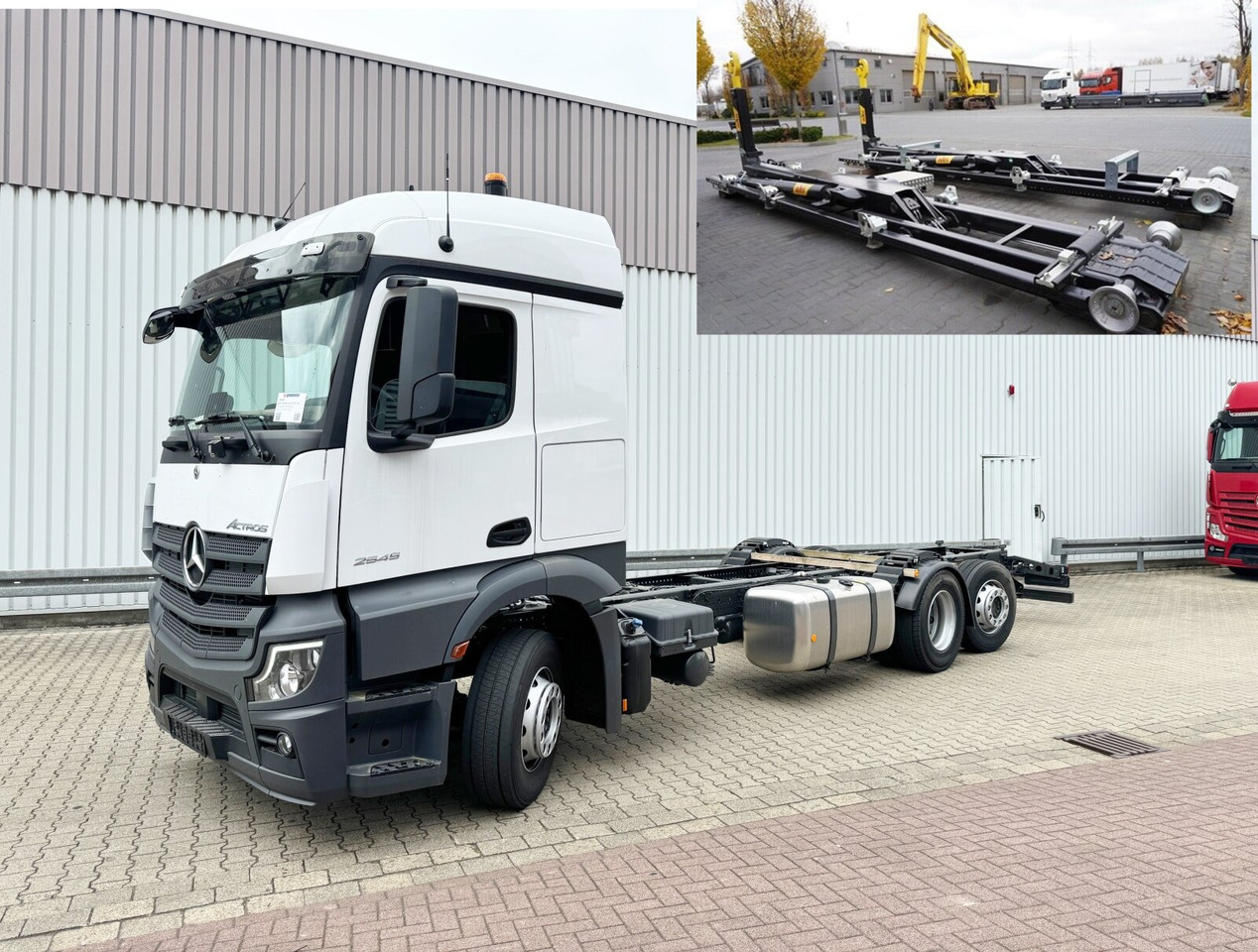 Новый Крюковой мультилифт Mercedes-Benz Actros 2545 L 6x2 Actros 2545 L 6x2, Lenk-/Liftachse, StreamSpace, MultimediaCockpit: фото 1