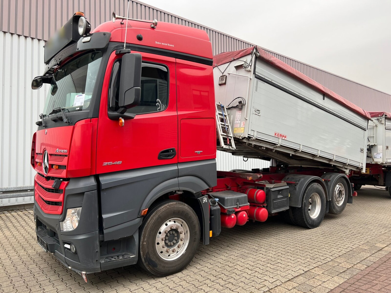 Mercedes-Benz Actros 2548 L 6x2 Actros 2548 L 6x2, Retarder, Liftachse, StreamSpace, 2-Seiten-Getreidekipper - Самосвал: фото 1 Mercedes-Benz Actros 2548 L 6x2 Actros 2548 L 6x2, Retarder, Liftachse, StreamSpace, 2-Seiten-Getreidekipper - Самосвал: фото 1