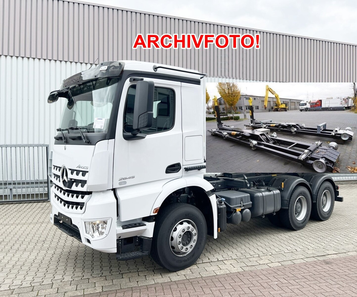 Mercedes-Benz Arocs 2645 K 6x4 Arocs 2645 K 6x4, Retarder, MirrorCam - Крюковой мультилифт: фото 1 Mercedes-Benz Arocs 2645 K 6x4 Arocs 2645 K 6x4, Retarder, MirrorCam - Крюковой мультилифт: фото 1