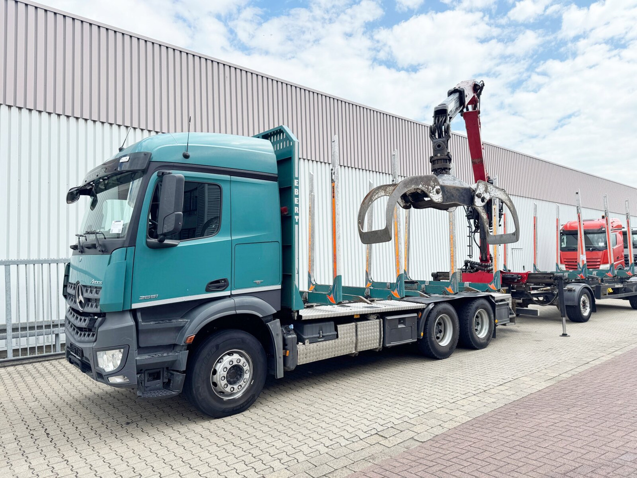 Mercedes-Benz Arocs 2651 L 6x4 Arocs 2651 L 6x4, Retarder, StreamSpace, Heckkran Epsilon M120L80 - Лесовоз, Автоманипулятор: фото 1 Mercedes-Benz Arocs 2651 L 6x4 Arocs 2651 L 6x4, Retarder, StreamSpace, Heckkran Epsilon M120L80 - Лесовоз, Автоманипулятор: фото 1
