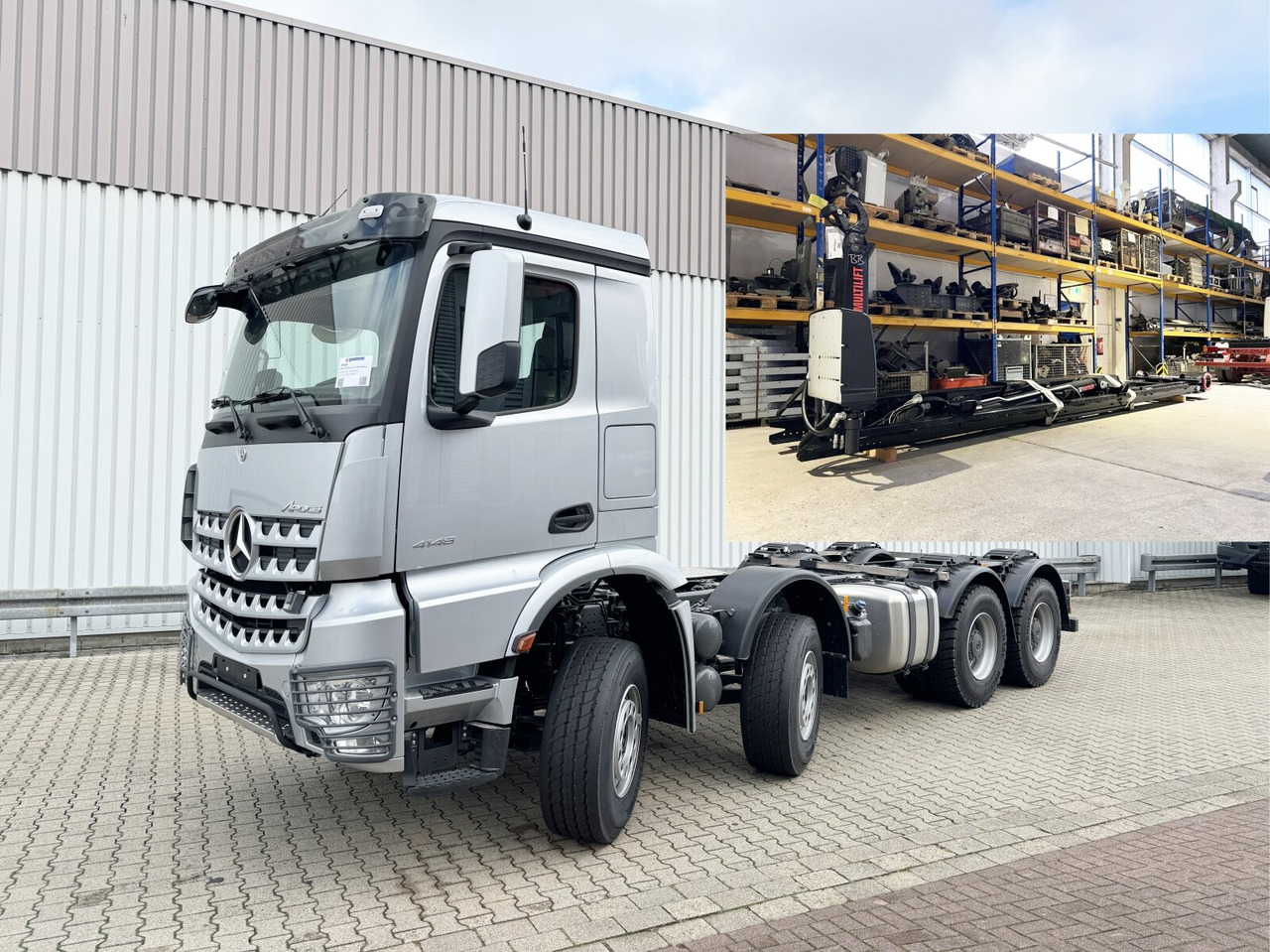 Mercedes-Benz Arocs 4148 K 8x4/4 Arocs 4148 K 8x4/4/45, Turbo-Retarder-Kupplung, Grounder в лизинг Mercedes-Benz Arocs 4148 K 8x4/4 Arocs 4148 K 8x4/4/45, Turbo-Retarder-Kupplung, Grounder: фото 8