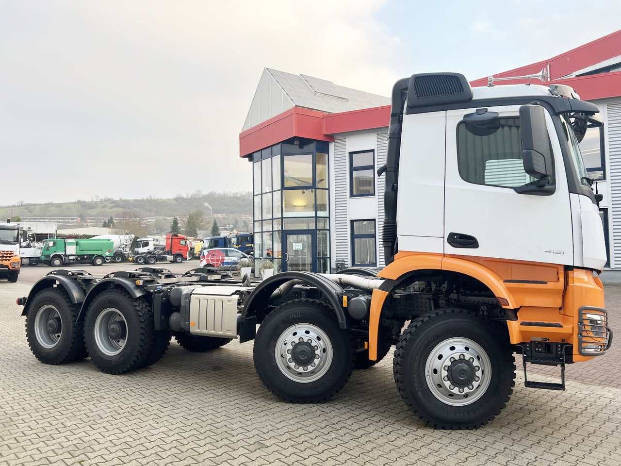 Mercedes-Benz Arocs 4151 AK 8x8/4 Arocs 4151 AK 8x8/4, Grounder, Meiller Stahlmulde 18m³ в лизинг Mercedes-Benz Arocs 4151 AK 8x8/4 Arocs 4151 AK 8x8/4, Grounder, Meiller Stahlmulde 18m³: фото 10