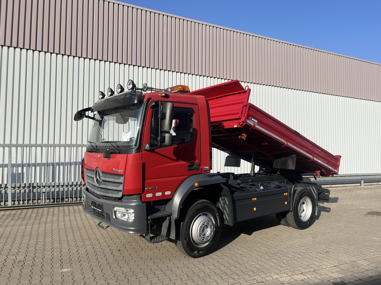 Mercedes-Benz Atego 1024 AK 4x4 Atego 1024 AK 4x4, AHK-Öl - Самосвал: фото 1