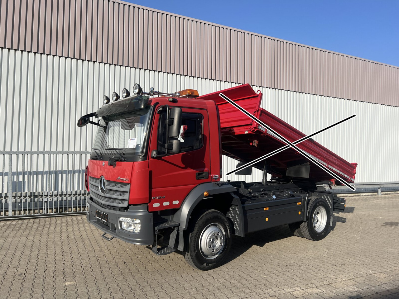 Mercedes-Benz Atego 1024 AK 4x4 Atego 1024 AK 4x4, Rdst. 3.2600 mm Womo - Грузовик-шасси: фото 1
