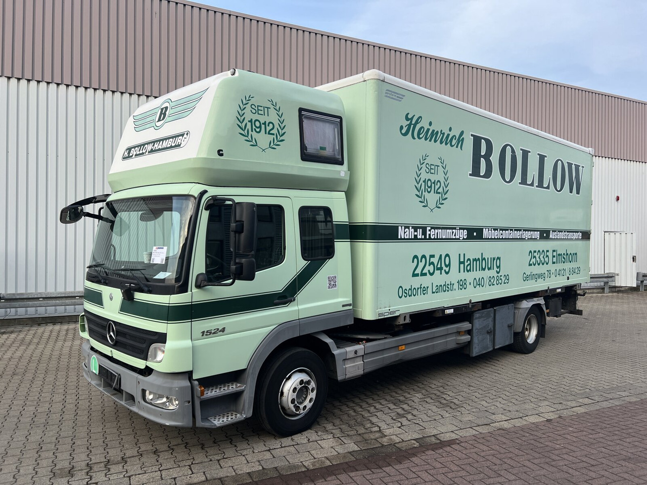 Mercedes-Benz Atego 1524 L 4x2 Atego 1524 L 4x2, Topsleeper, LBW, Möbelkoffer - Грузовик с закрытым кузовом: фото 1 Mercedes-Benz Atego 1524 L 4x2 Atego 1524 L 4x2, Topsleeper, LBW, Möbelkoffer - Грузовик с закрытым кузовом: фото 1