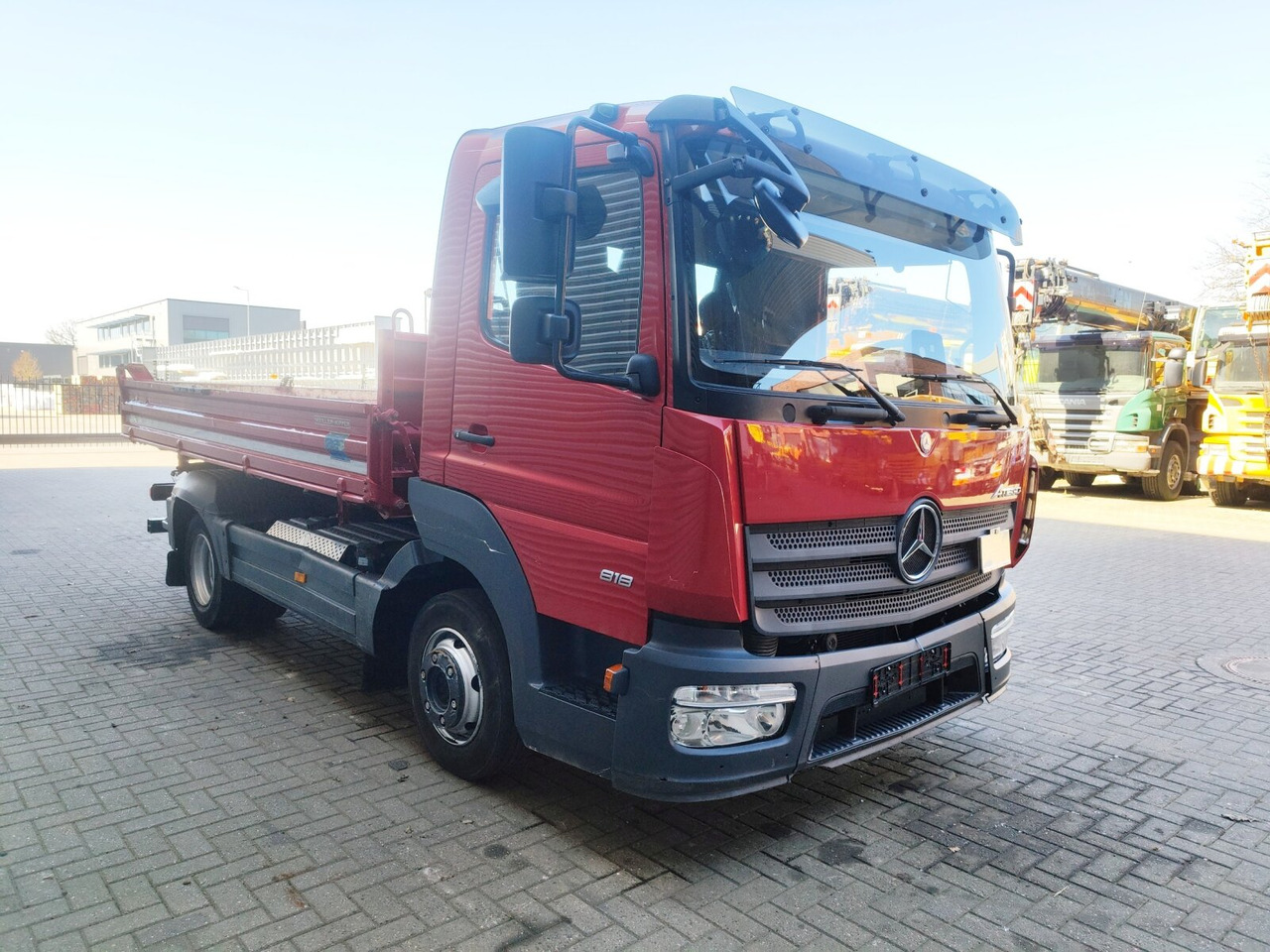 Mercedes-Benz Atego 818 K 4x2 Atego 818 K 4x2, Meiller-Kipper, 2 x AHK - Самосвал: фото 2 Mercedes-Benz Atego 818 K 4x2 Atego 818 K 4x2, Meiller-Kipper, 2 x AHK - Самосвал: фото 2