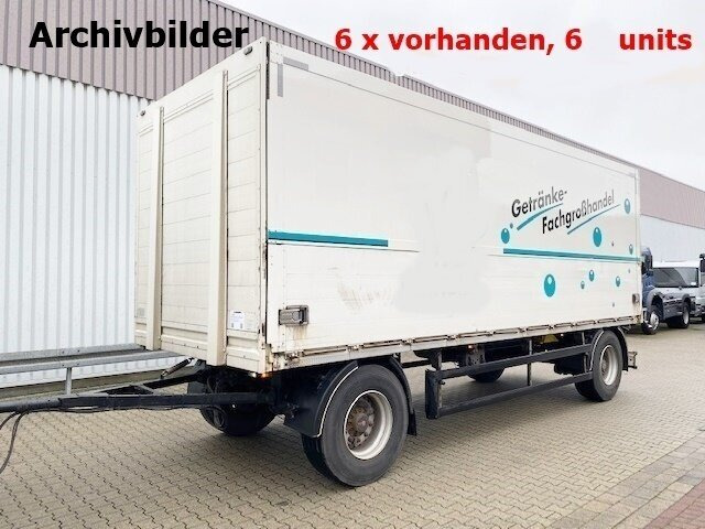 Orten PRASQ 18 Getränkeanhänger PRASQ 18 Getränkeanhänger, Stapleraufnahme, 6 x Vorhanden! - Прицеп-фургон: фото 1 Orten PRASQ 18 Getränkeanhänger PRASQ 18 Getränkeanhänger, Stapleraufnahme, 6 x Vorhanden! - Прицеп-фургон: фото 1