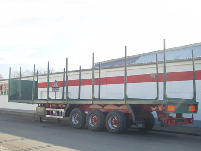 Полуприцеп лесовоз - Plattform: фото 1