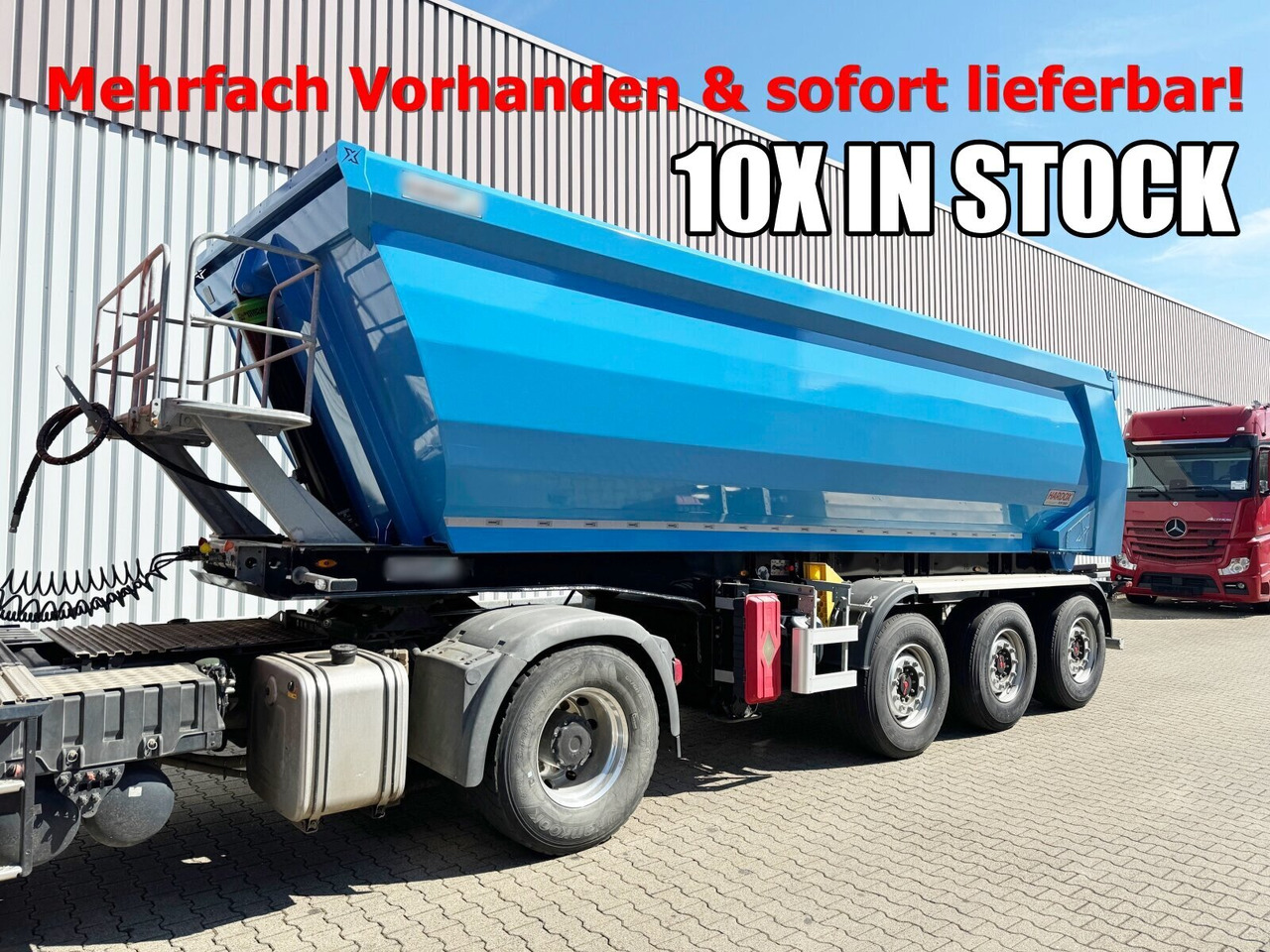 Euro ATM 27 Euro ATM 27, HARDOX Stahlmulde ca. 27m³, Liftachse - Полуприцеп: фото 1