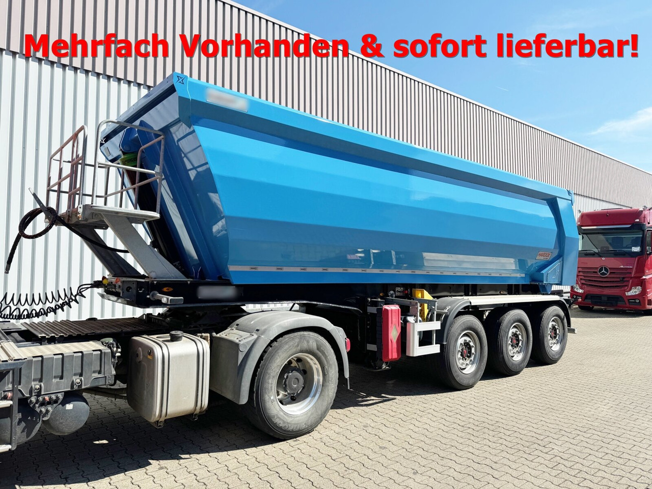 Euro ATM 27 Euro ATM 27, HARDOX Stahlmulde ca. 27m³, Liftachse - Полуприцеп: фото 1