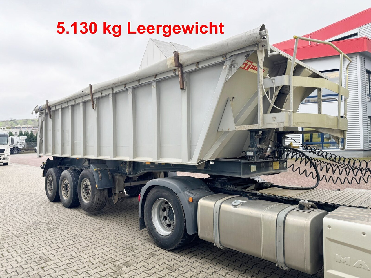 General Trailer 34BDE 34BDE, Liftachse, Alumulde ca. 24m³, Leerg. 5100kg, Vollalu - Полуприцеп: фото 1 General Trailer 34BDE 34BDE, Liftachse, Alumulde ca. 24m³, Leerg. 5100kg, Vollalu - Полуприцеп: фото 1