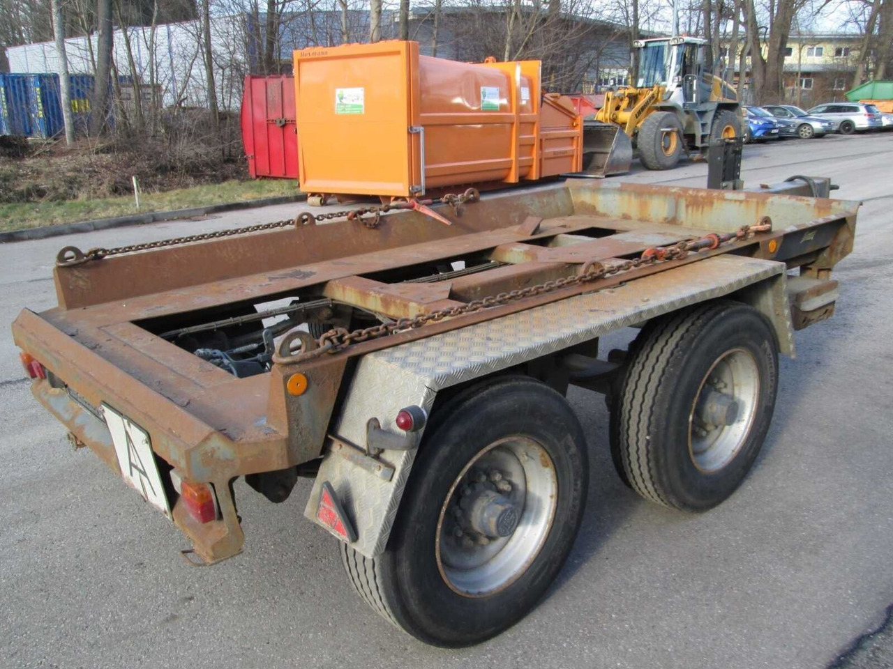 HKM Meiller A 13,5 EB Meiller A 13,3 EB, Absetzanhänger в лизинг HKM Meiller A 13,5 EB Meiller A 13,3 EB, Absetzanhänger: фото 7