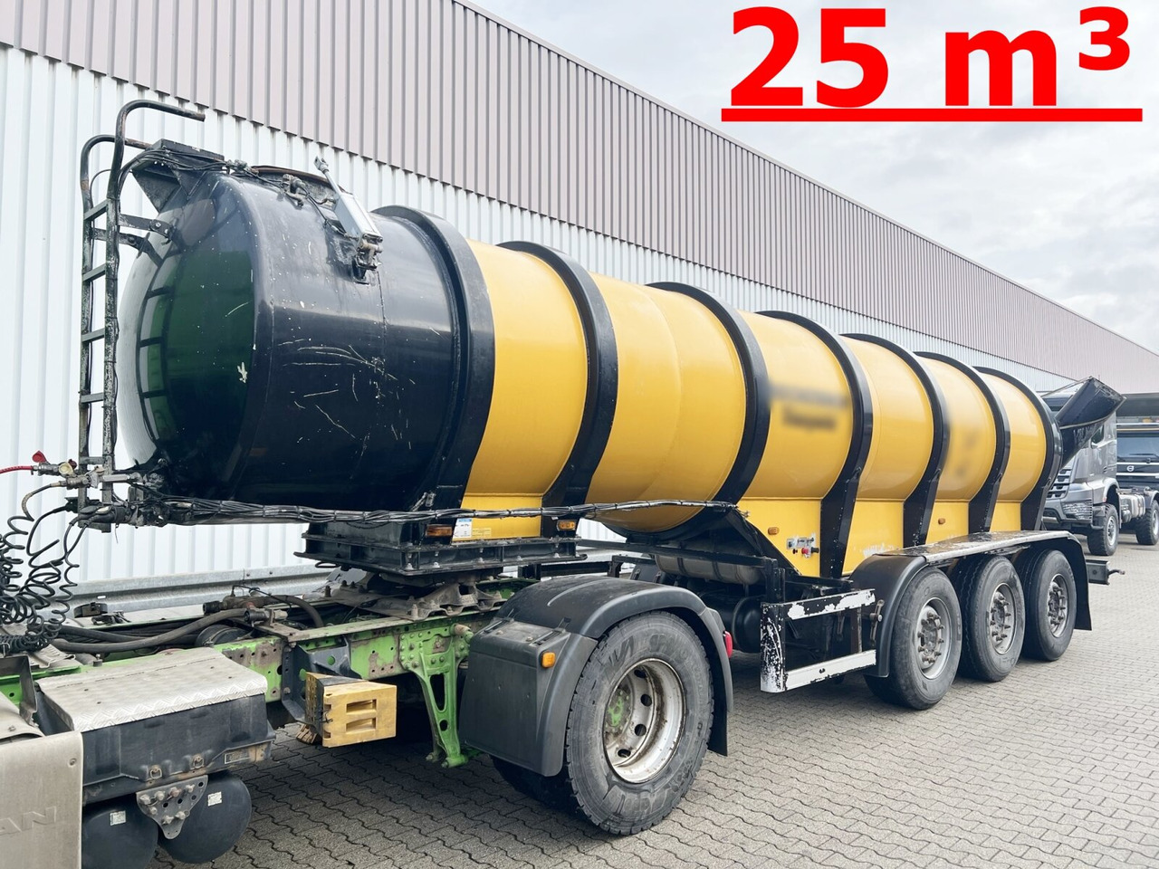 STF 35/89 TA AL Wellmeyer, STF 35/89 TA AL, ca. 25 cbm, ALU, 2xLiftachse - Полуприцеп-цистерна: фото 1 STF 35/89 TA AL Wellmeyer, STF 35/89 TA AL, ca. 25 cbm, ALU, 2xLiftachse - Полуприцеп-цистерна: фото 1