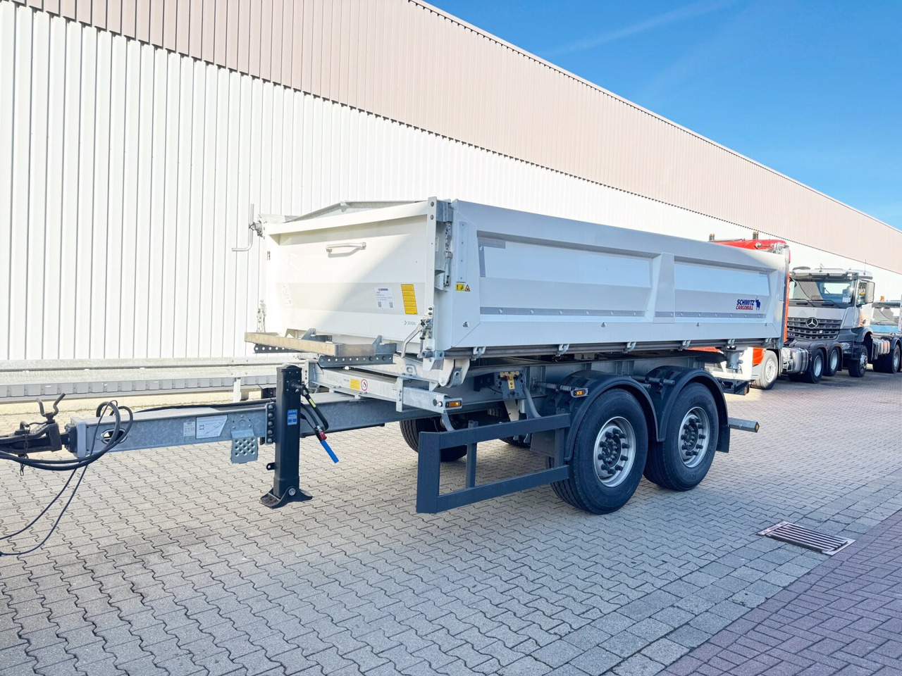 Schmitz Cargobull ZKI 18-4.9 ZKI 18-4.9, Stahlbordwände ca. 10m³, Rahmen Verzinkt - Самосвальный прицеп: фото 1