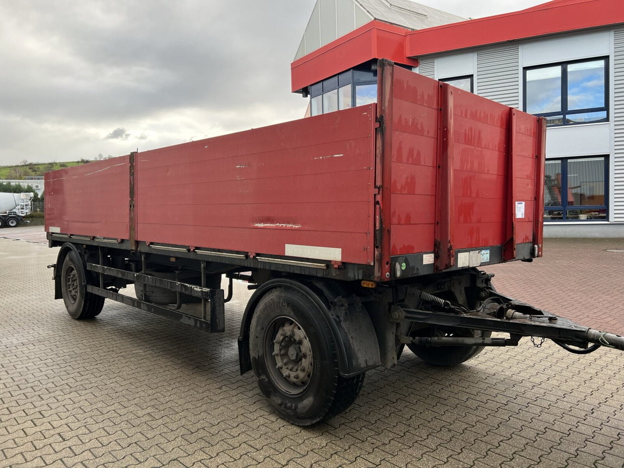 Schwarzmüller AZ 18 AZ 18 - Прицеп бортовой/ Платформа: фото 1