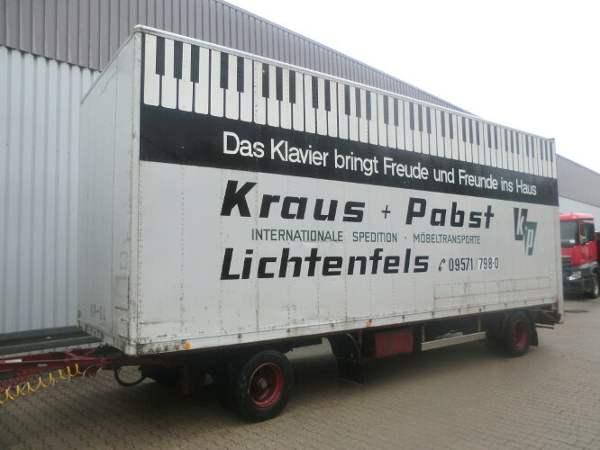 Sommer AC 160 TVL Sommer AC 160 TL, Möbelkofferanhänger, LBW, 55cbm - Прицеп-фургон: фото 1