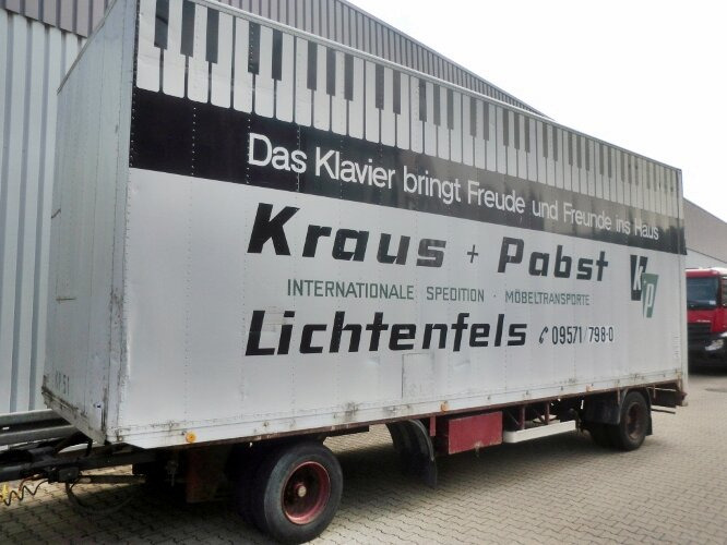 Sommer - - Sommer AC 160 TL, Möbelkofferanhänger, LBW, 55cbm - Прицеп-фургон: фото 1