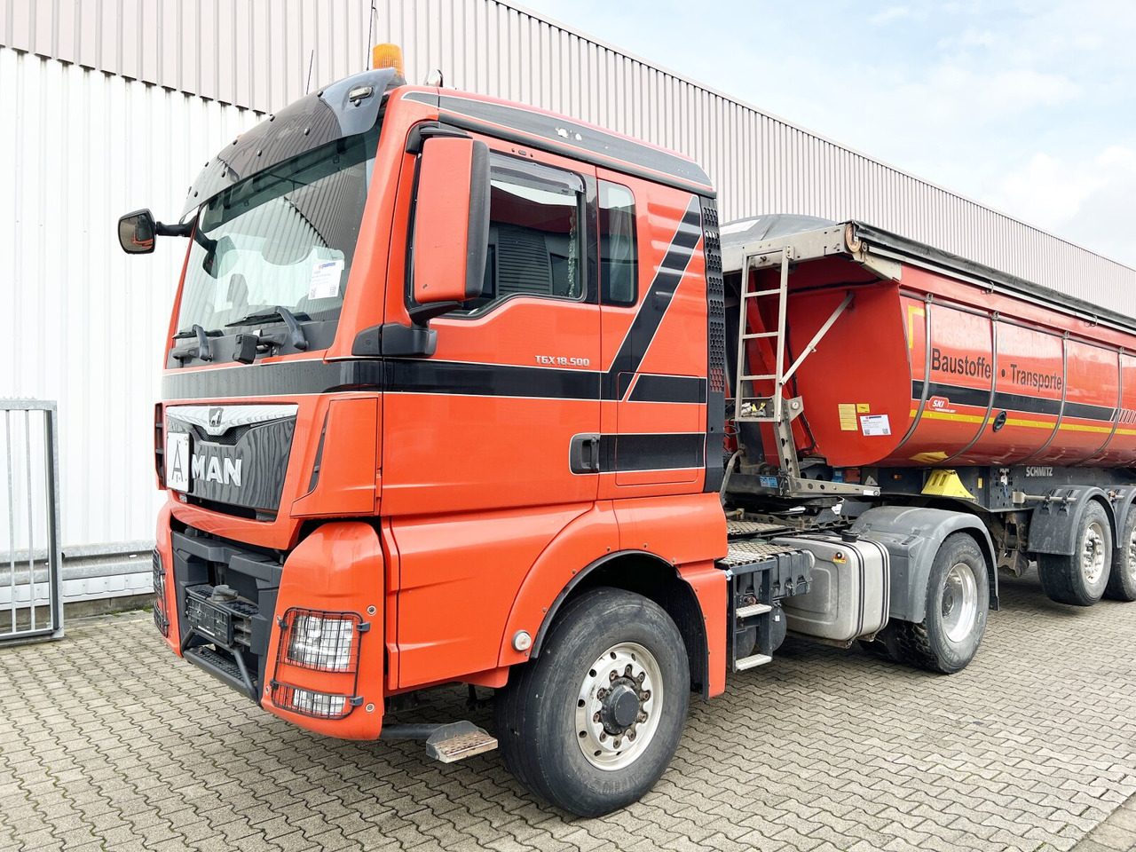 MAN TGX 18.500 4X4H BLS TGX 18.500 4X4H BLS, PriTarder, HydroDrive, Kipphydraulik - Тягач: фото 1
