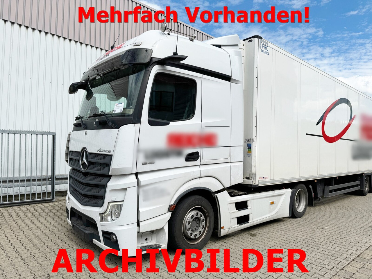 Mercedes-Benz Actros 1848 LS 4x2 Actros 1848 LS 4x2, Vollumer, Retarder - Тягач: фото 1 Mercedes-Benz Actros 1848 LS 4x2 Actros 1848 LS 4x2, Vollumer, Retarder - Тягач: фото 1