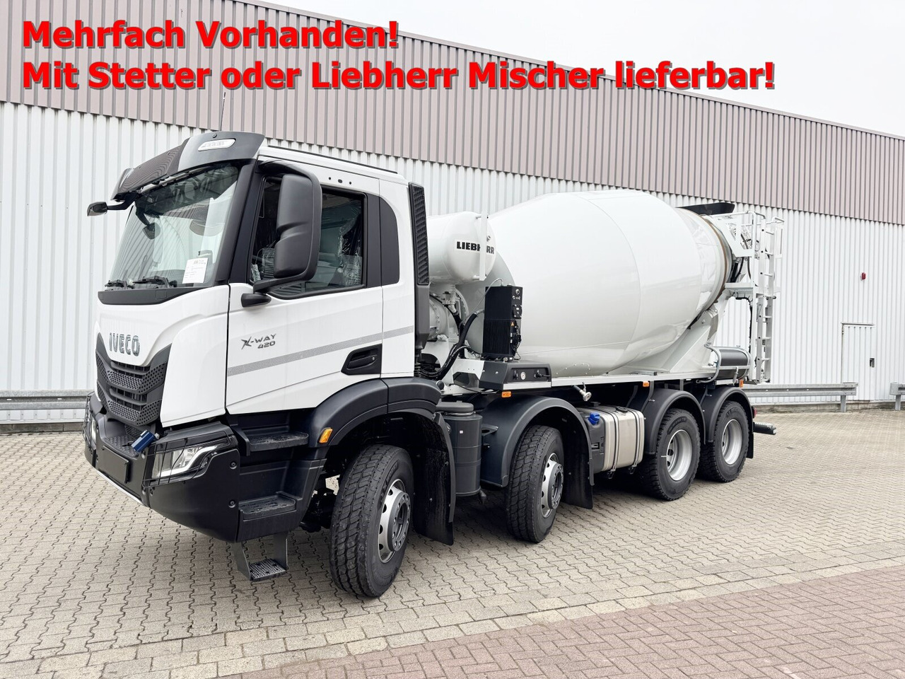 X-Way 400 8x4 X-Way 400 8x4, Betonmischer ca. 9m³, mehrfach vorhanden! - Автобетоносмеситель: фото 1