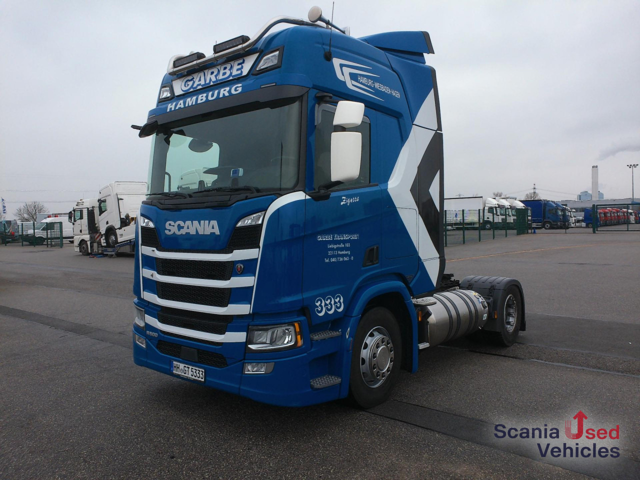 SCANIA R 410 A4x2LA LNG - Тягач: фото 1 SCANIA R 410 A4x2LA LNG - Тягач: фото 1