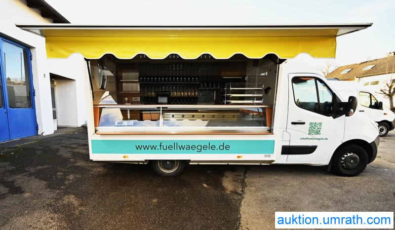 Торговый грузовик Renault Master dCI 110 / 2,3 dCi Foodtruck Bäckereiverkaufswagen Unverpackt- Marktmobil Bäckermobil Frühstücksmobil Snackmobil EURO 6: фото 1 Торговый грузовик Renault Master dCI 110 / 2,3 dCi Foodtruck Bäckereiverkaufswagen Unverpackt- Marktmobil Bäckermobil Frühstücksmobil Snackmobil EURO 6: фото 1