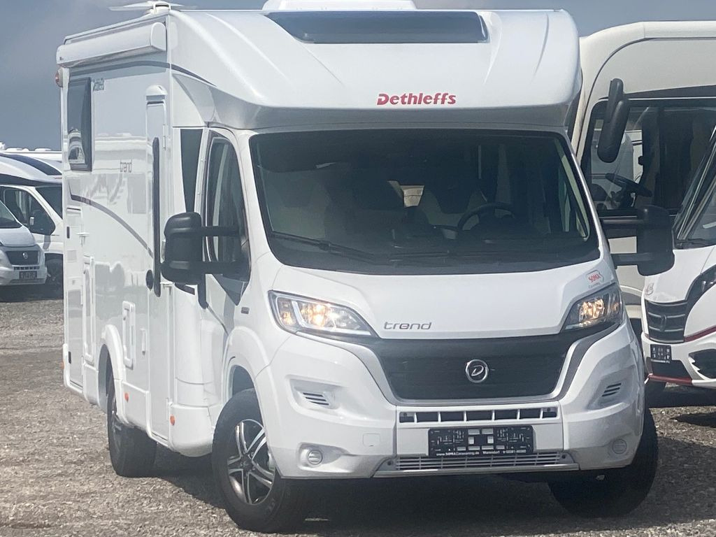 Новый Полуинтегрированный автодом Dethleffs Trend T 6717 EB, SAT,RFK, Längsbetten.: фото 1