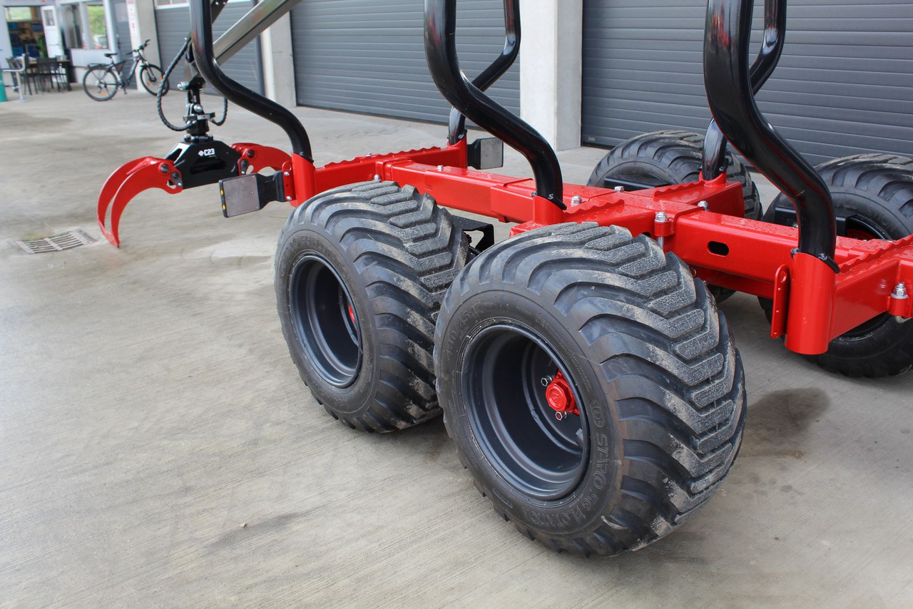 Новый Лесной прицеп Farmi Rückewagen 12to-7,20m Kran PRO-ON-OFF-NEU: фото 13