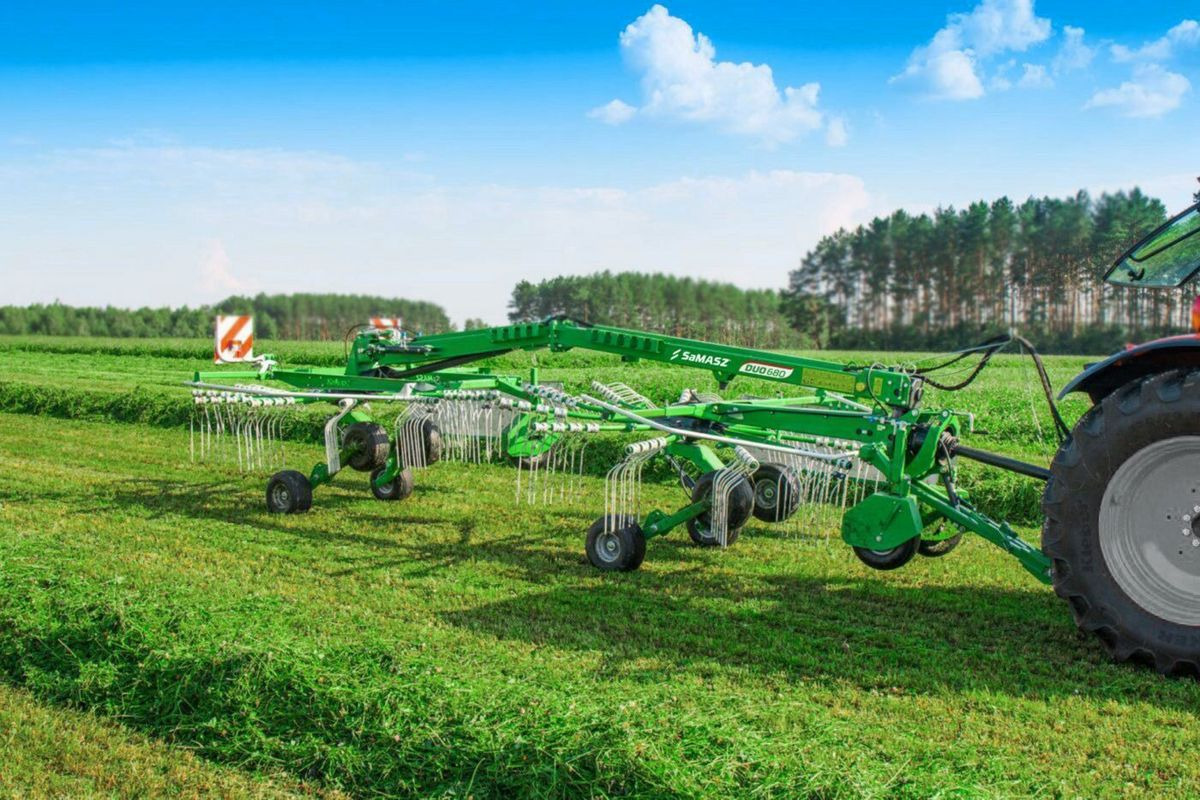 Samasz Doppelschwader DUO 680-NEU - Сеноворошилка: фото 1 Samasz Doppelschwader DUO 680-NEU - Сеноворошилка: фото 1