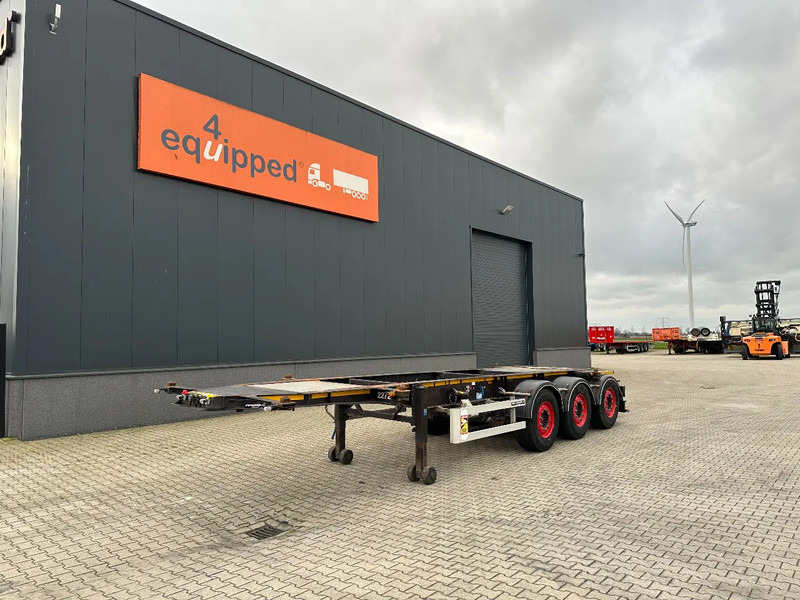 Burg 20FT ADR (EX/II, EX/III, FL, AT) Chassis, Empty weight : 3.690kg, SAF INTRADISC, 2x Liftaxle, NL-chassis, APK/ADR: 04-2025 - Полуприцеп-контейнеровоз/ Сменный кузов: фото 1 Burg 20FT ADR (EX/II, EX/III, FL, AT) Chassis, Empty weight : 3.690kg, SAF INTRADISC, 2x Liftaxle, NL-chassis, APK/ADR: 04-2025 - Полуприцеп-контейнеровоз/ Сменный кузов: фото 1