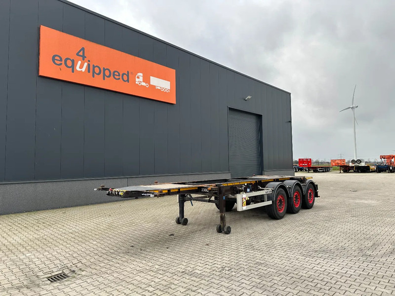 Burg 20FT ADR (EX/II, EX/III, FL, AT) Chassis, Leergewicht : 3.690kg, SAF INTRADISC, 2x Liftachse, NL-Chassis, APK/ADR: 05-2025 - Полуприцеп-контейнеровоз/ Сменный кузов: фото 1 Burg 20FT ADR (EX/II, EX/III, FL, AT) Chassis, Leergewicht : 3.690kg, SAF INTRADISC, 2x Liftachse, NL-Chassis, APK/ADR: 05-2025 - Полуприцеп-контейнеровоз/ Сменный кузов: фото 1