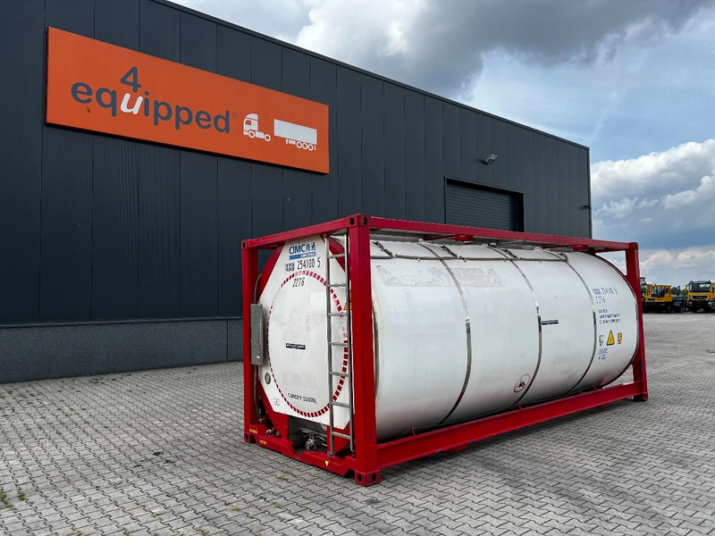 CIMC 20FT ISO, 25.010L/1-COMP/3 BAFFELS/4 shutters, ADR valid until 01/2027 - Резервуар для хранения: фото 1 CIMC 20FT ISO, 25.010L/1-COMP/3 BAFFELS/4 shutters, ADR valid until 01/2027 - Резервуар для хранения: фото 1